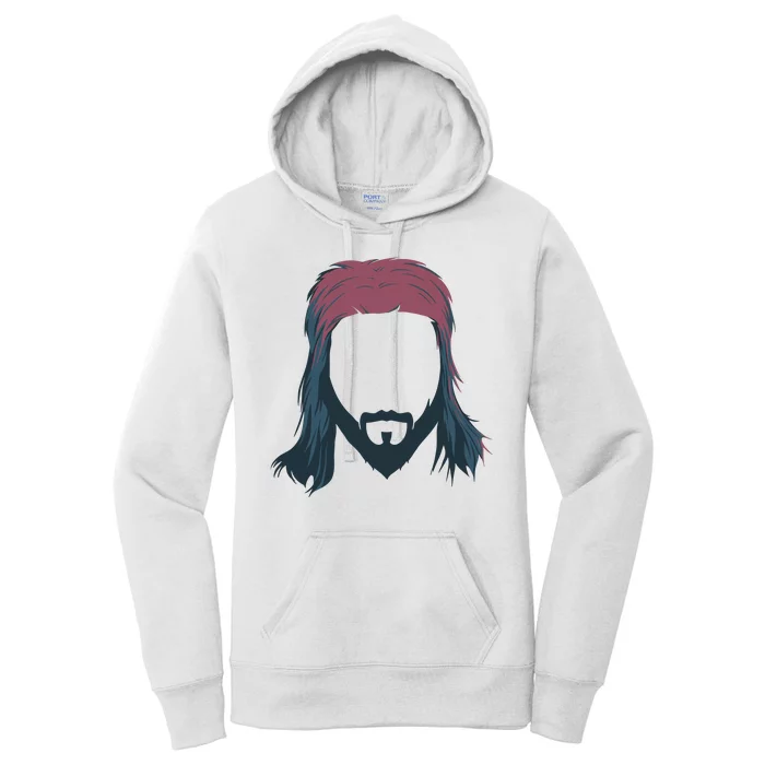 Mullet Haircut Women's Pullover Hoodie