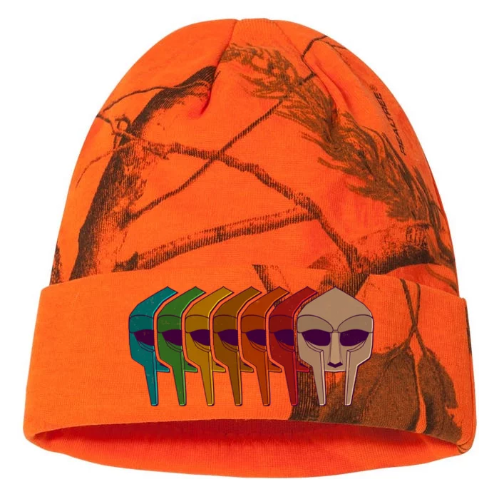 Multi Color MF DOOM Masks Kati - 12in Camo Beanie