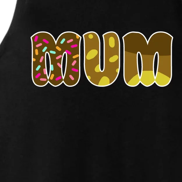 Mum Cute Cartoon Ladies Tri-Blend Wicking Tank