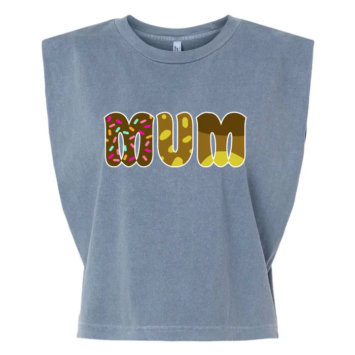 Mum Cute Cartoon Garment-Dyed Women's Muscle Tee