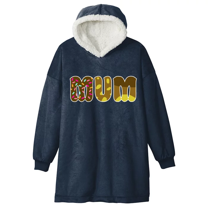 Mum Cute Cartoon Hooded Wearable Blanket