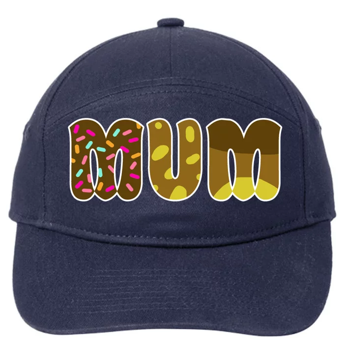 Mum Cute Cartoon 7-Panel Snapback Hat