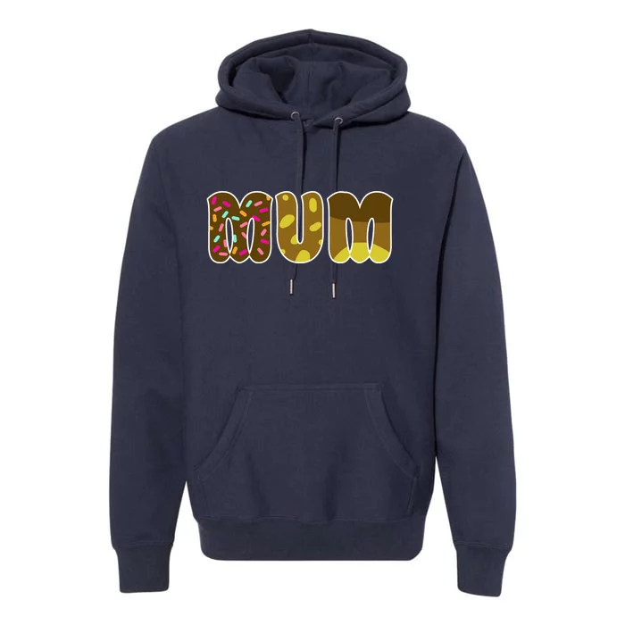 Mum Cute Cartoon Premium Hoodie