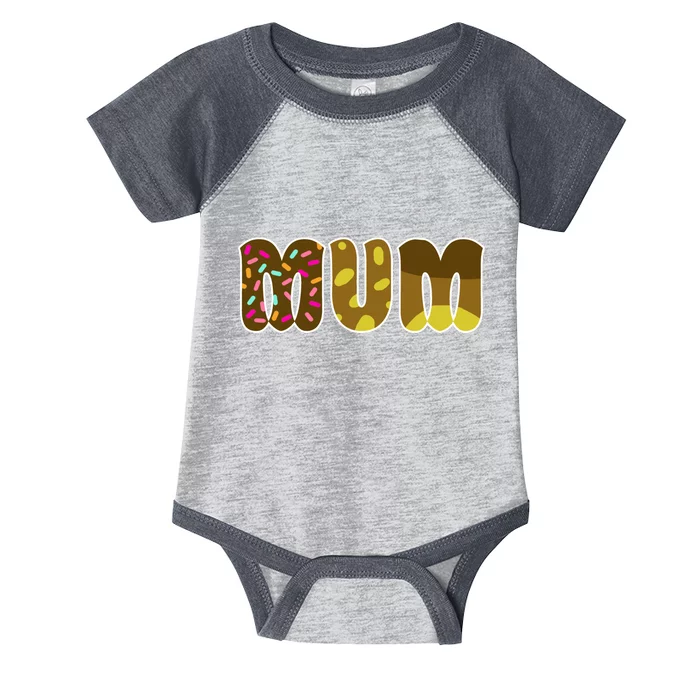 Mum Cute Cartoon Infant Baby Jersey Bodysuit