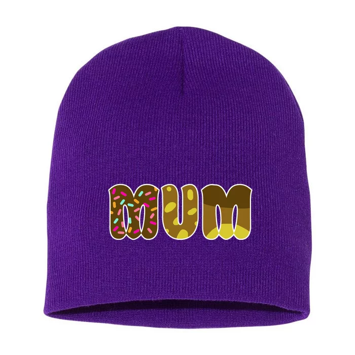 Mum Cute Cartoon Short Acrylic Beanie