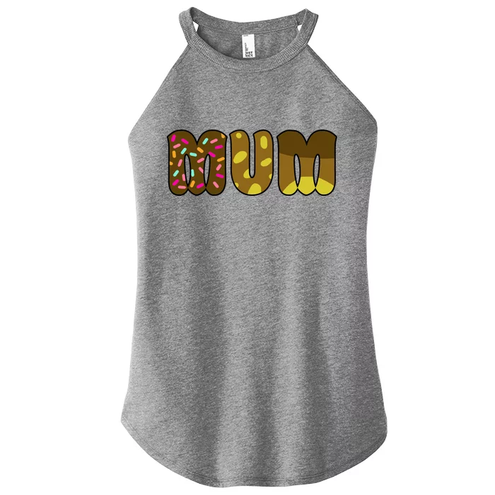 Mum Cute Cartoon Women’s Perfect Tri Rocker Tank