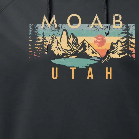 Moab Utah Performance Fleece Hoodie