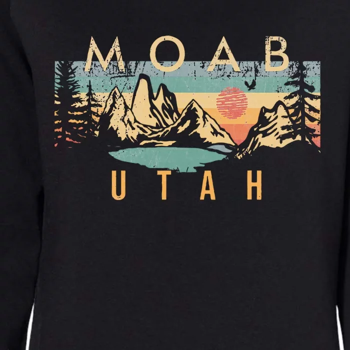 Moab Utah Womens California Wash Sweatshirt