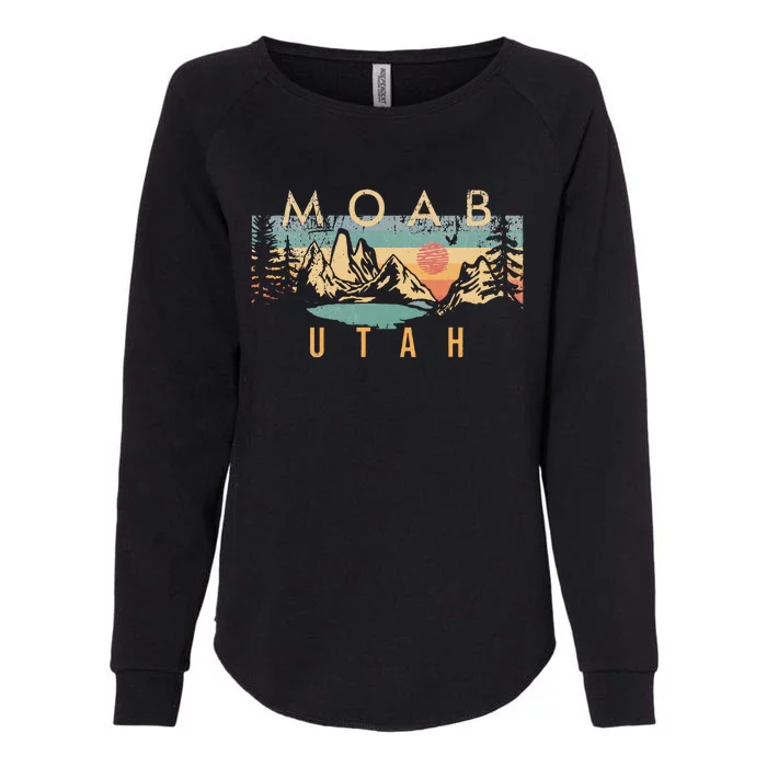 Moab Utah Womens California Wash Sweatshirt