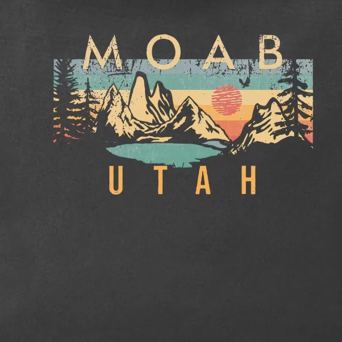 Moab Utah Zip Tote Bag