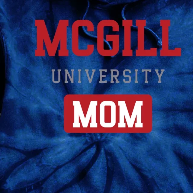 Mcgill University Mom Tie Dye Hoodie