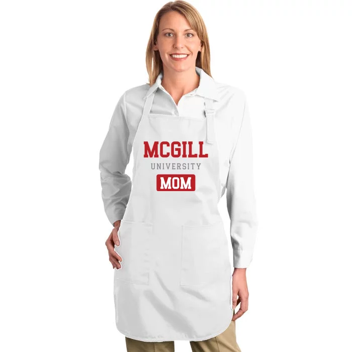 Mcgill University Mom Full-Length Apron With Pocket