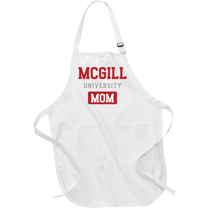 Mcgill University Mom Full-Length Apron With Pocket