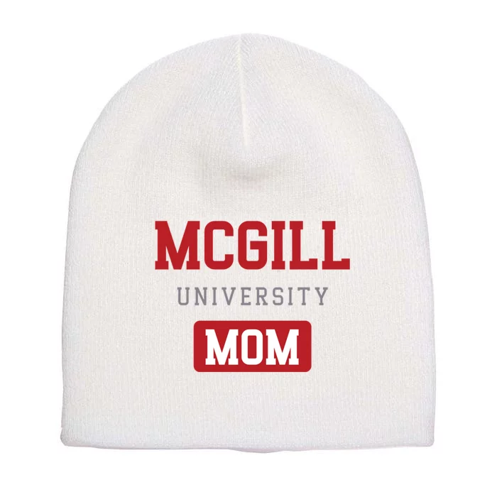 Mcgill University Mom Short Acrylic Beanie