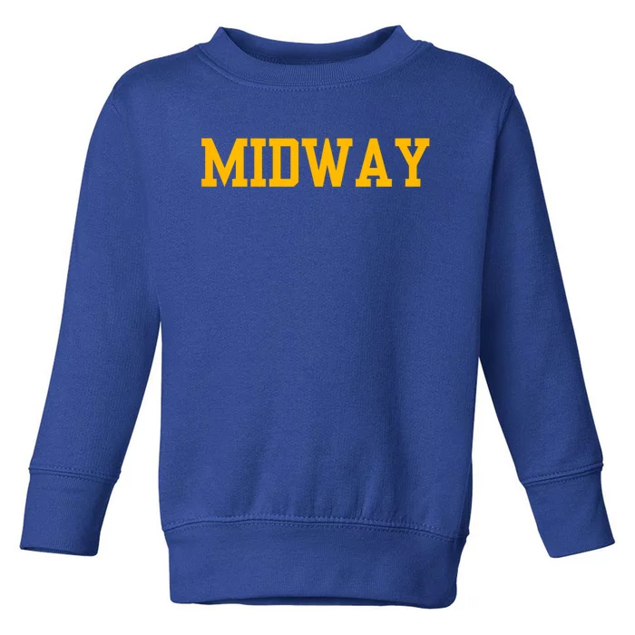 Midway University Toddler Sweatshirt