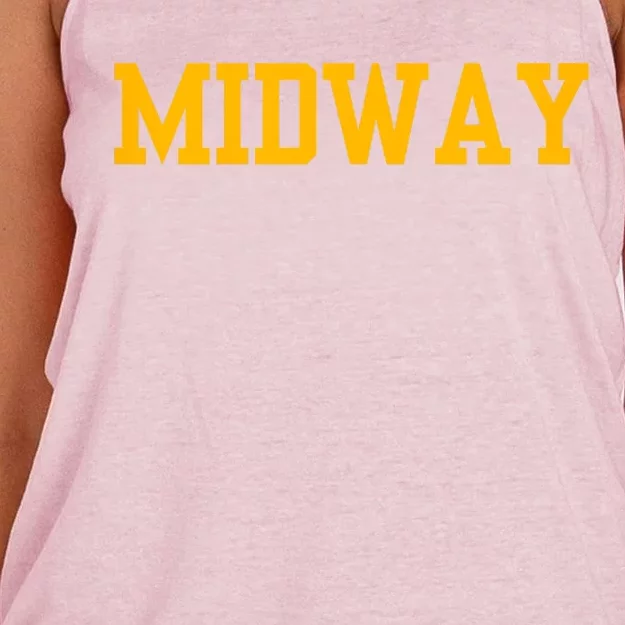 Midway University Women's Knotted Racerback Tank