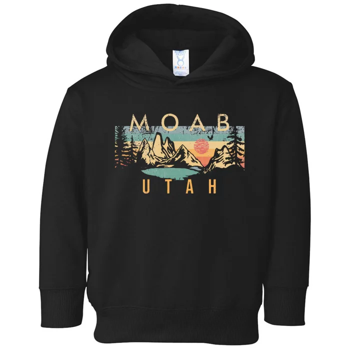 Moab Utah Toddler Hoodie