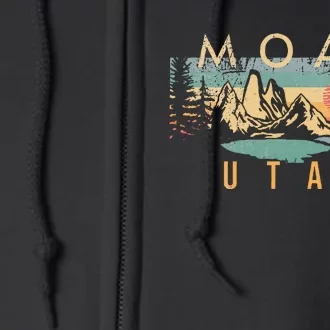 Moab Utah Full Zip Hoodie