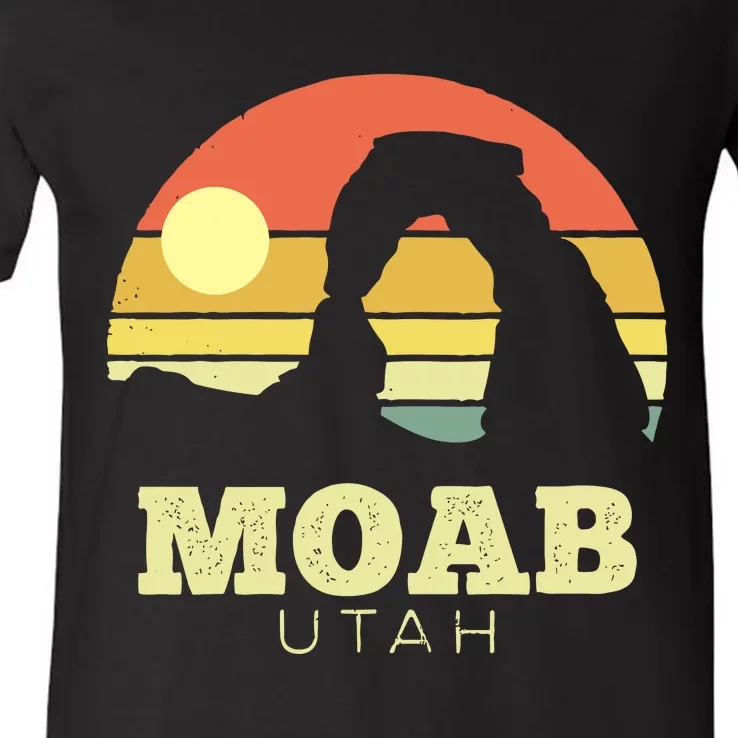 Moab Utah V-Neck T-Shirt