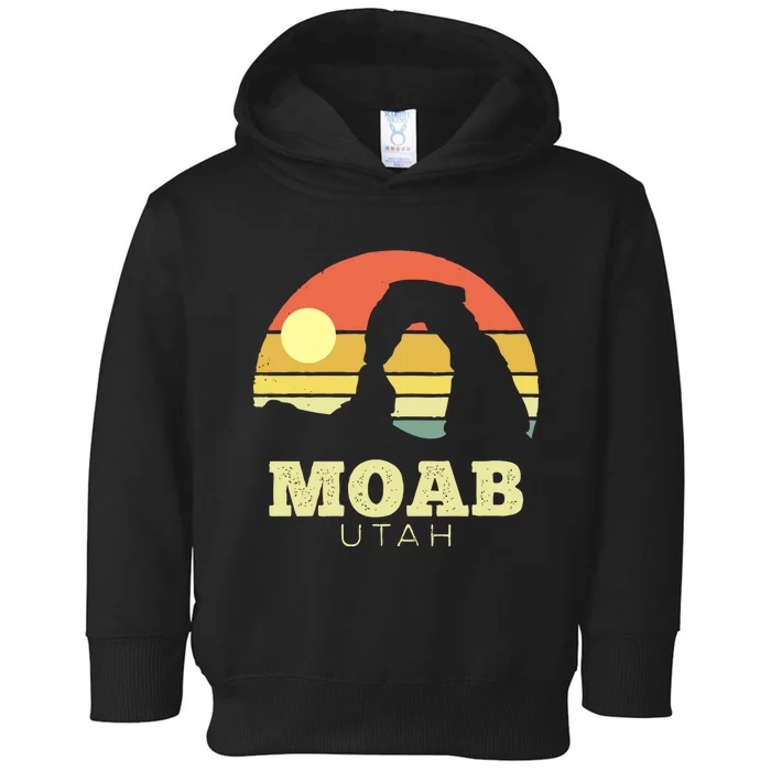 Moab Utah Toddler Hoodie