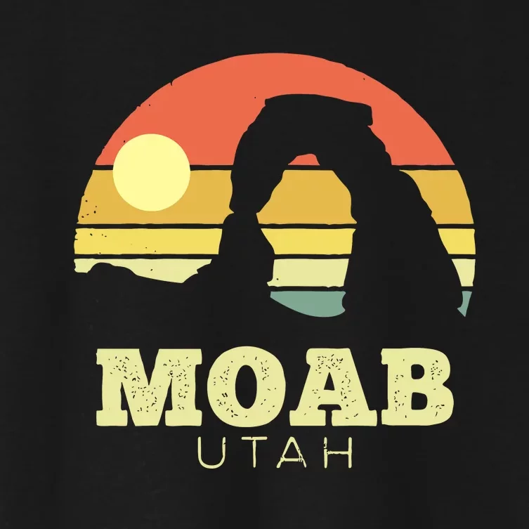 Moab Utah Women's Crop Top Tee