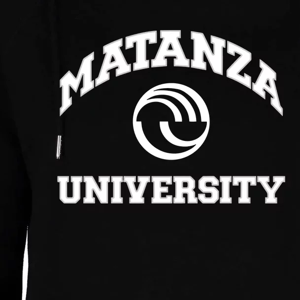 Matanza University Womens Funnel Neck Pullover Hood