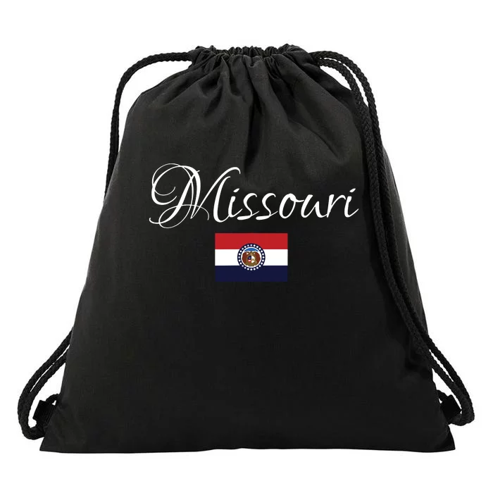 Missouri Usa Drawstring Bag