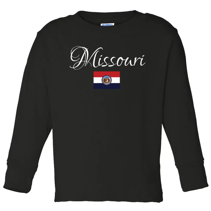 Missouri Usa Toddler Long Sleeve Shirt