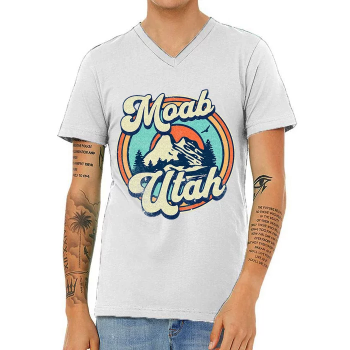 Moab Utah V-Neck T-Shirt