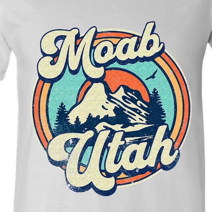 Moab Utah V-Neck T-Shirt