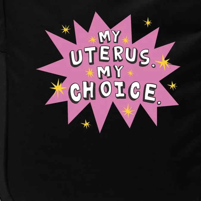 My Uterus My Choice Star Impact Tech Backpack