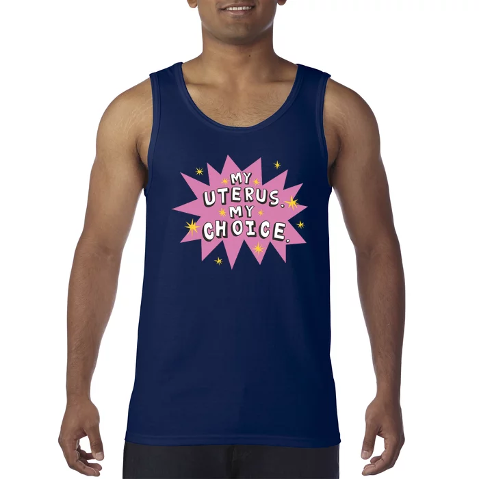 My Uterus My Choice Star Tank Top