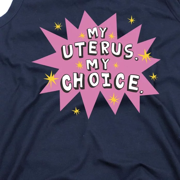 My Uterus My Choice Star Tank Top