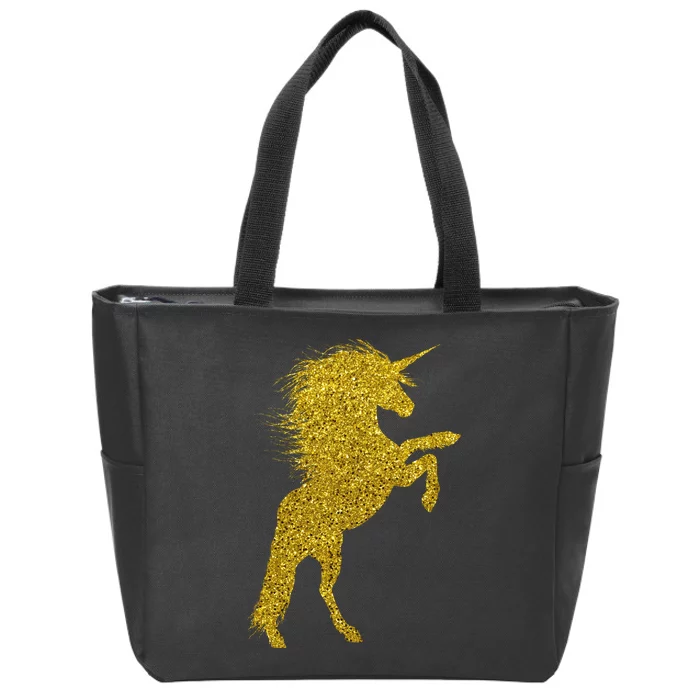 Magical Unicorn Zip Tote Bag