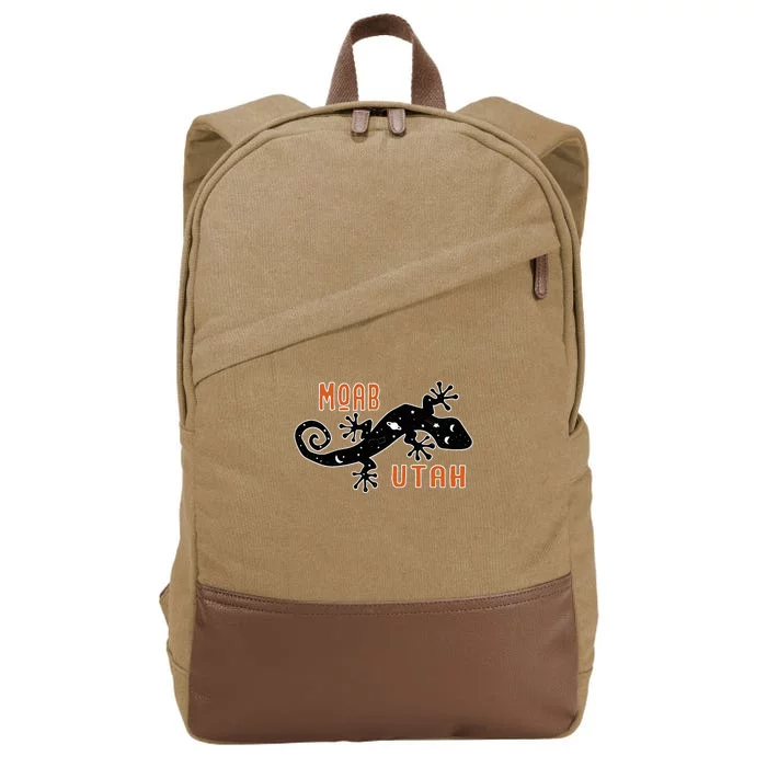 Moab Utah Cotton Canvas Backpack