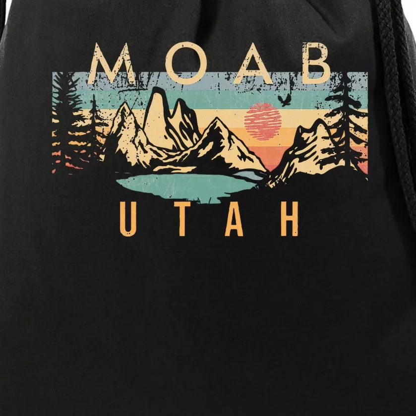 Moab Utah Drawstring Bag