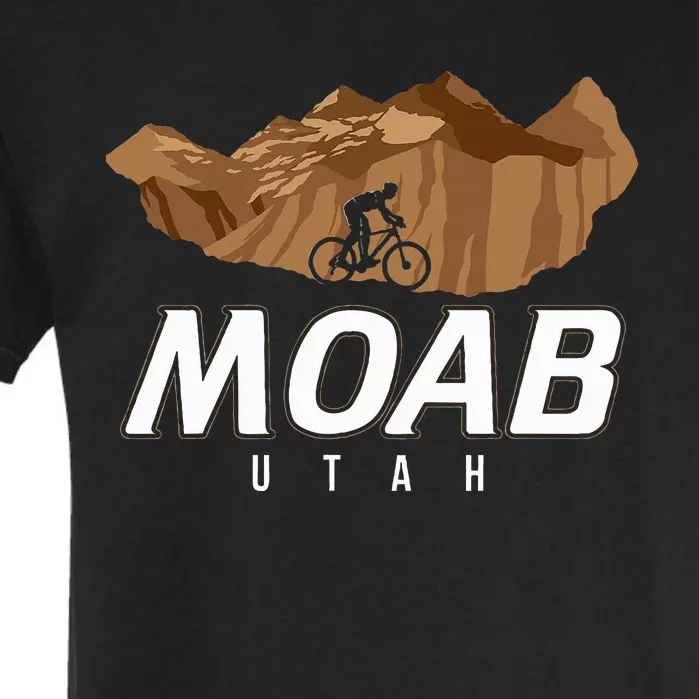 Moab Utah Mountain Biking Garment-Dyed Heavyweight T-Shirt