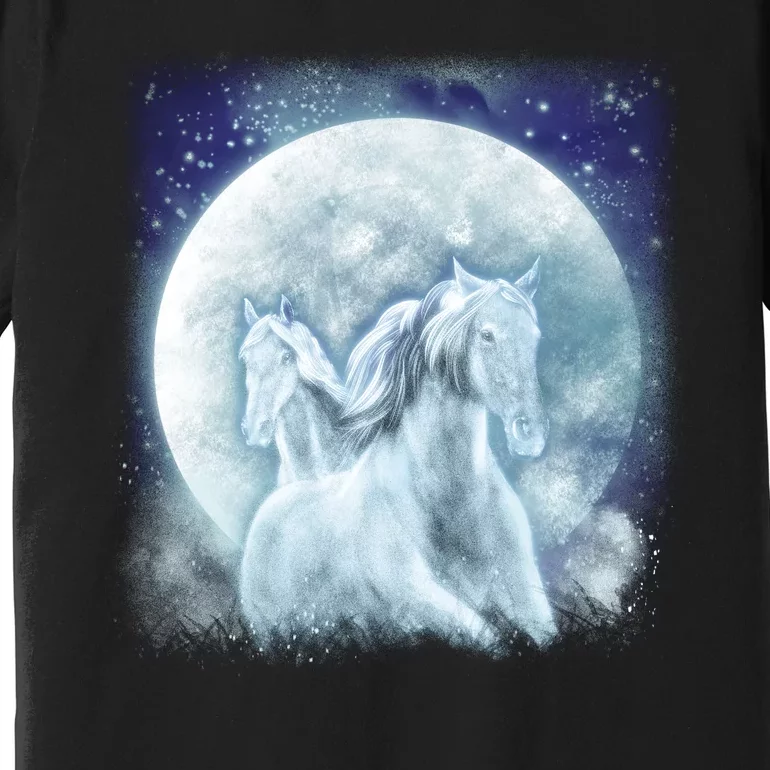 Mystic Unicorn Moon Premium T-Shirt