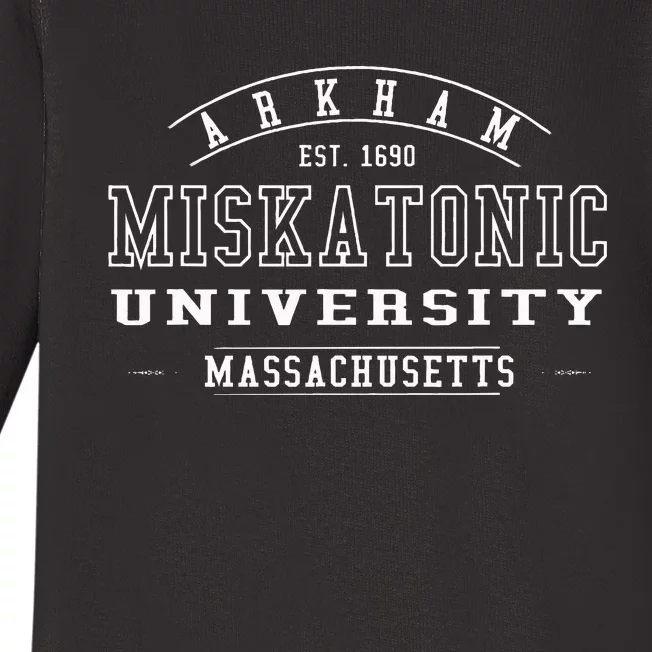 Miskatonic University Baby Long Sleeve Bodysuit