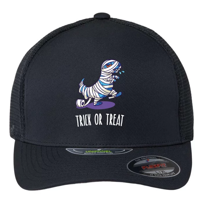 Mummy Dinosaur Flexfit Unipanel Trucker Cap