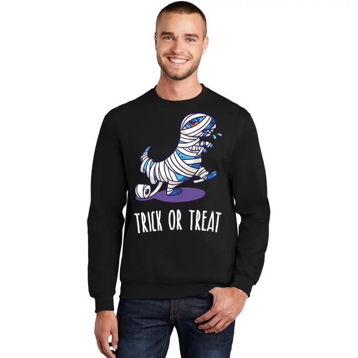 Mummy Dinosaur Tall Sweatshirt