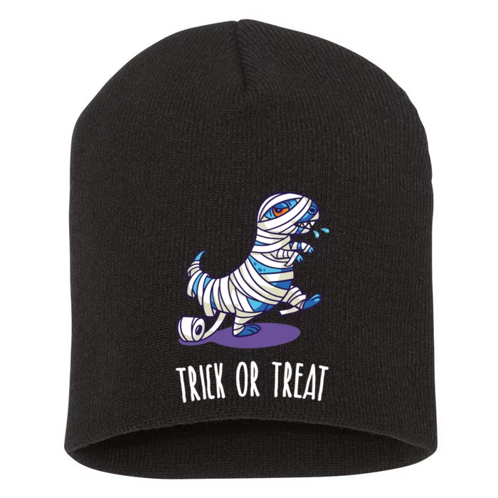 Mummy Dinosaur Short Acrylic Beanie