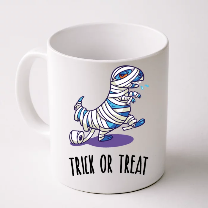 Mummy Dinosaur Front & Back Coffee Mug