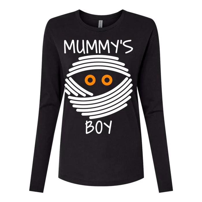 Mummy's Boy Womens Cotton Relaxed Long Sleeve T-Shirt