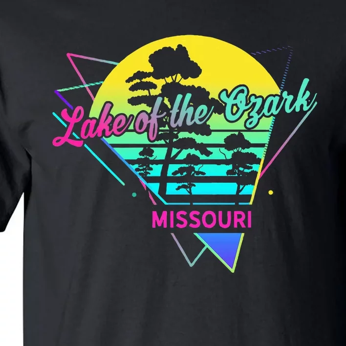 Missouri Usa Nostalgic Retro Lake Of The Ozarks Tall T-Shirt