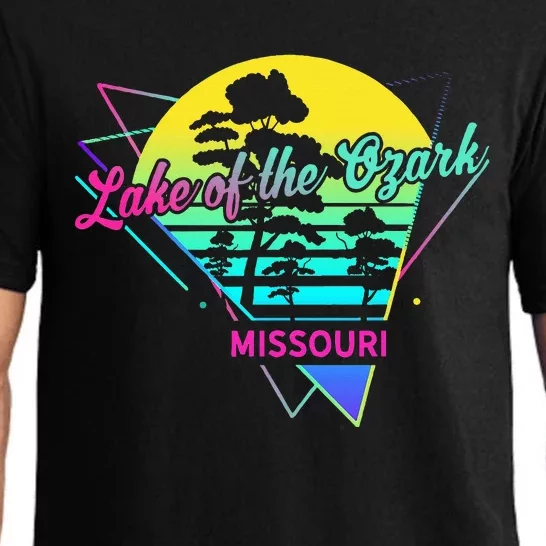 Missouri Usa Nostalgic Retro Lake Of The Ozarks Pajama Set