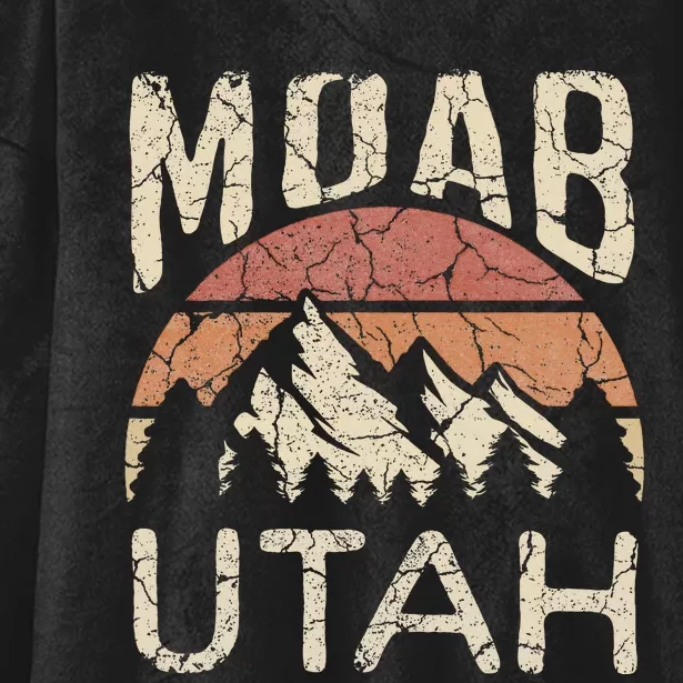 Moab Utah Nature Hiking Outdoors Hooded Wearable Blanket