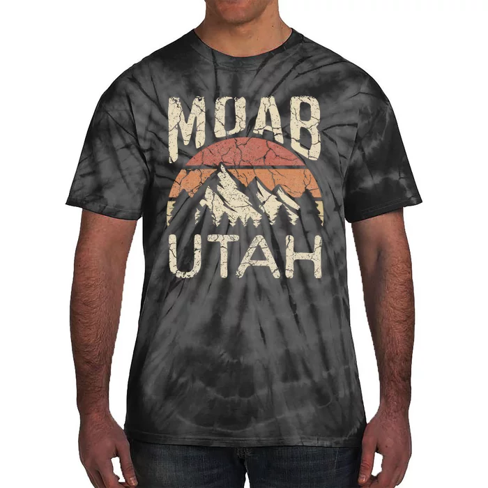 Moab Utah Nature Hiking Outdoors Tie-Dye T-Shirt