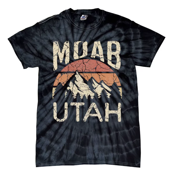 Moab Utah Nature Hiking Outdoors Tie-Dye T-Shirt