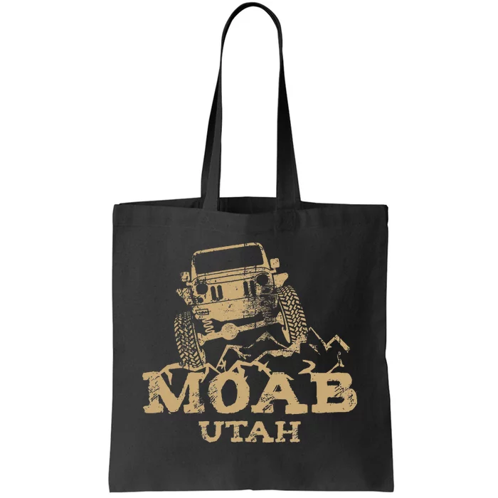 Moab Utah Off Roading 4x4 Funny Souvenir Tote Bag